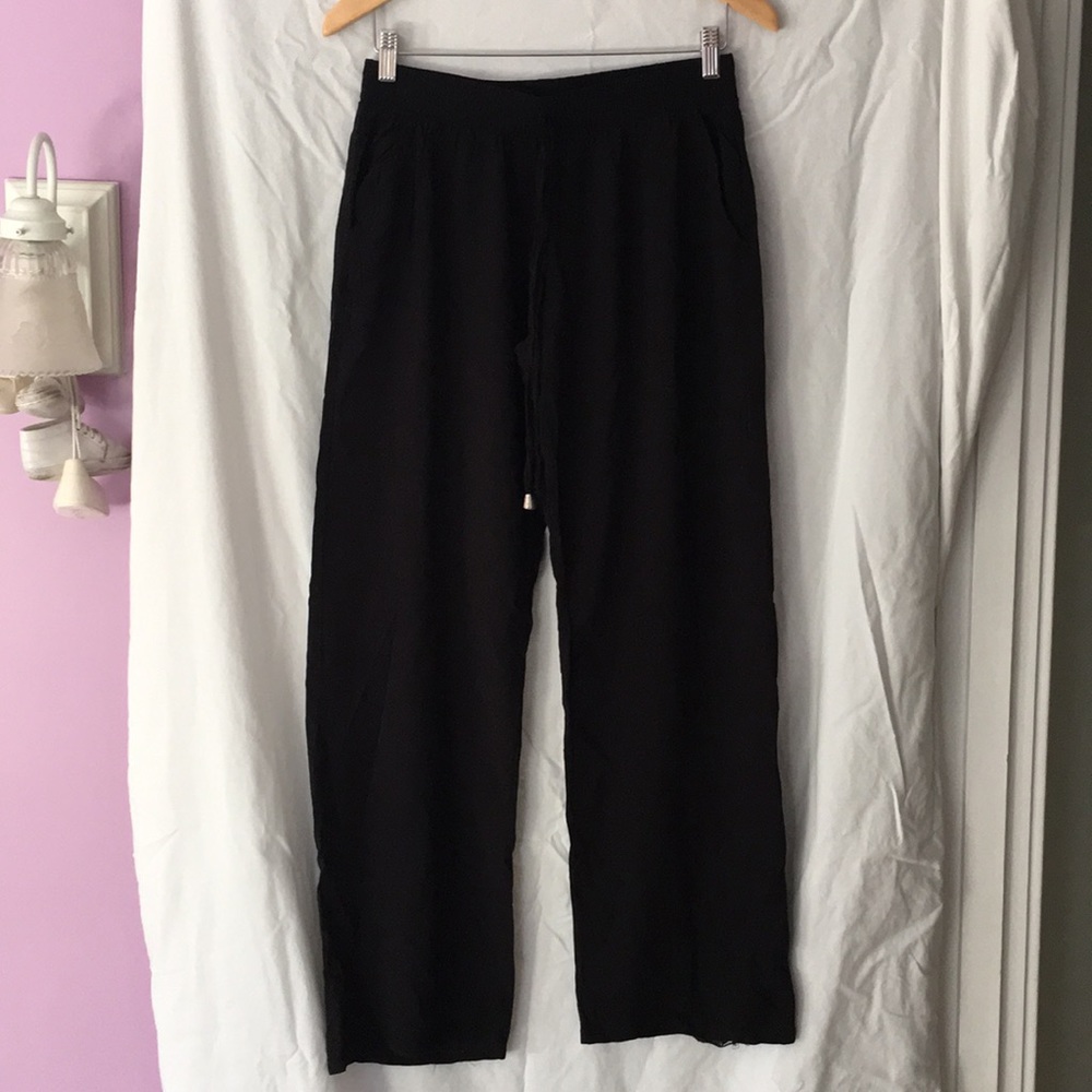 Black Flare Pants